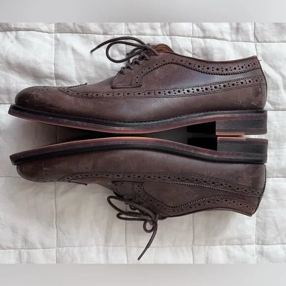 Polo Ralph Lauren Moseley Wingtip Oxford Perforated Mens Dress Shoes - 9.5D