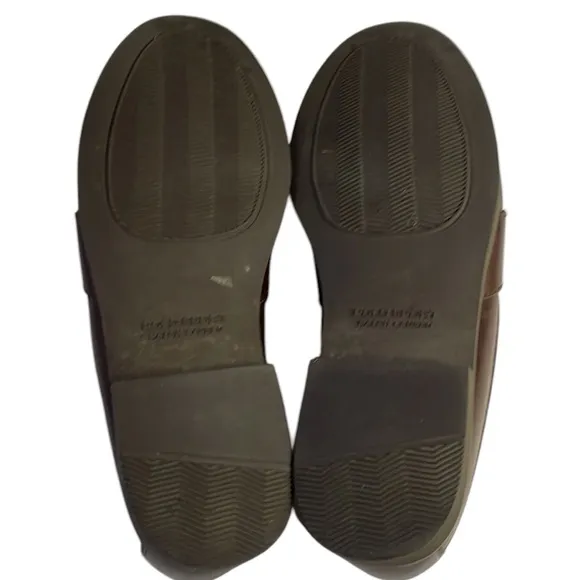 Polo Sport Ralph Lauren Classic Brown Leather Loafers. Men’s Size 9.5 D Like new