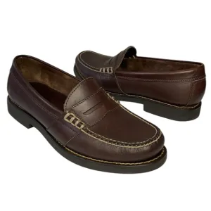 Polo Sport Ralph Lauren Classic Brown Leather Loafers. Men’s Size 9.5 D Like new