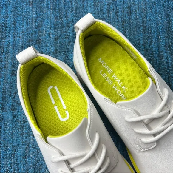 Ponto The Pacific Casual Dress Shoes Lightweight in White Citrine