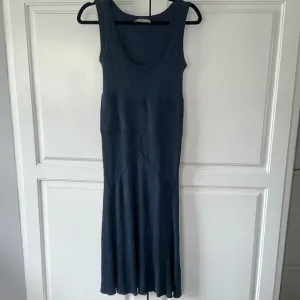 Prada knit bandage body con viscose maxi seamed dress