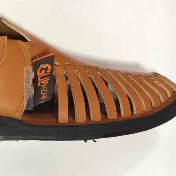 Premium Tan Leather Peshawari Chappal, Classic Peshawari Chappal Design