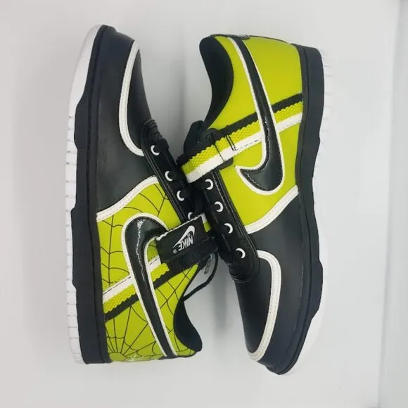 PRICE DROP! Nike Vandal Low ‘Glow In The Dark Spiderweb’ 6.5Y/8W Halloween Rare