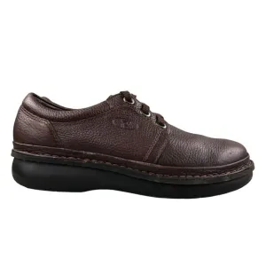 Propet Mens Size 9.5 XX(5E) Villager Brown Leather Lace-Up Oxford Sneakers M4070