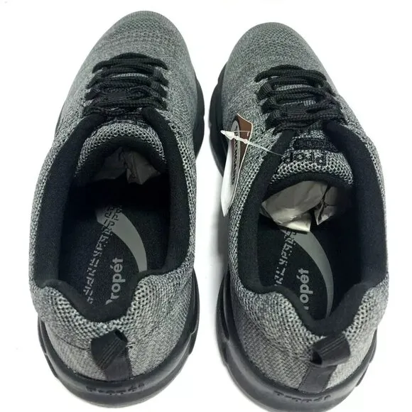 Propet Men’s Stability Fly Grey Athletic Shoes, Size 7M
