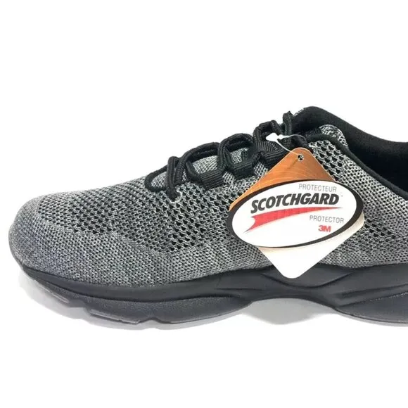 Propet Men’s Stability Fly Grey Athletic Shoes, Size 7M