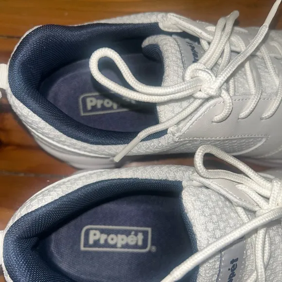 Propet Men’s Stability Walker White Athletic Shoes Size 10