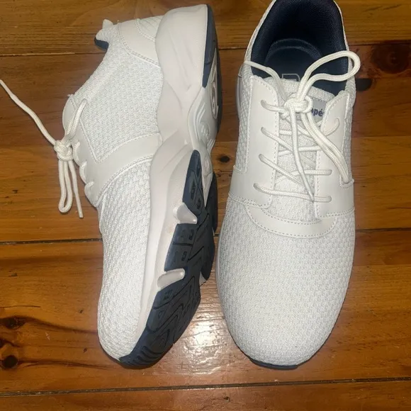 Propet Men’s Stability Walker White Athletic Shoes Size 10