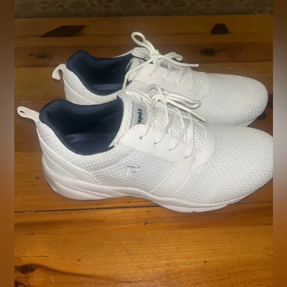 Propet Men’s Stability Walker White Athletic Shoes Size 10