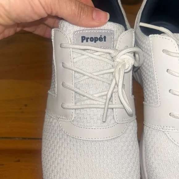 Propet Men’s Stability Walker White Athletic Shoes Size 10