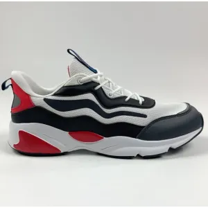 Propet Stability Marvel Mens 11.5 White Black Walking Low Shoes Sneakers MAA182M