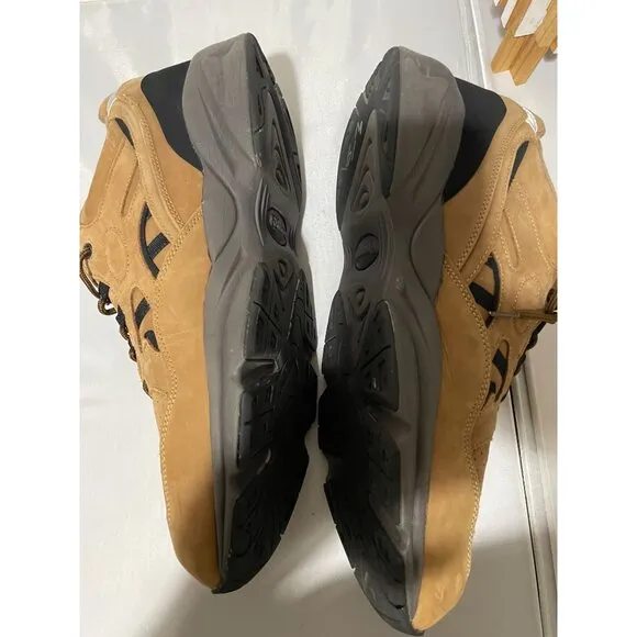 Propet Stability Walker Men's Athletic Shoes Size 16 X (3E) Leather Upper Tan &amp;
