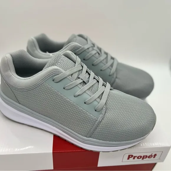 PropÃ©t Women's Ultima X Lightweight Knit Mesh Athletic Shoes Grey 12 X-Wide US