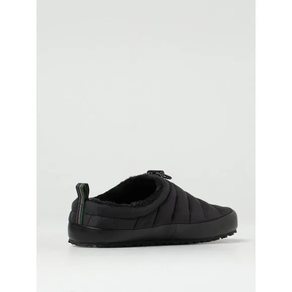 Ps Paul Smith Quilted Slippers with Drawstring Men Black Sneakers