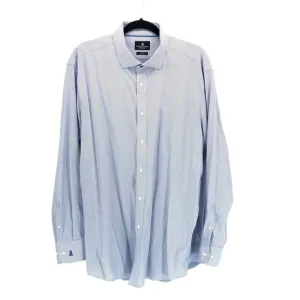 Psycho Bunny by Robert Godley Casual Dress Shirt 17.5 34/35 Modern Fit Stretch