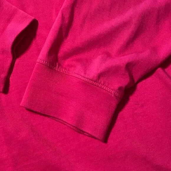 Psycho Bunny Mens Pre-Owned Crew Neck Pink Cotton Size 7/XL