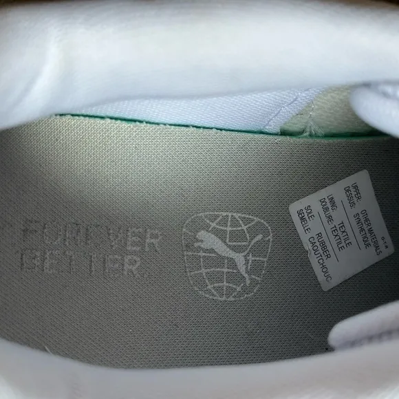 Puma CA Pro Classic All White Sneakers Shoes Forever Better