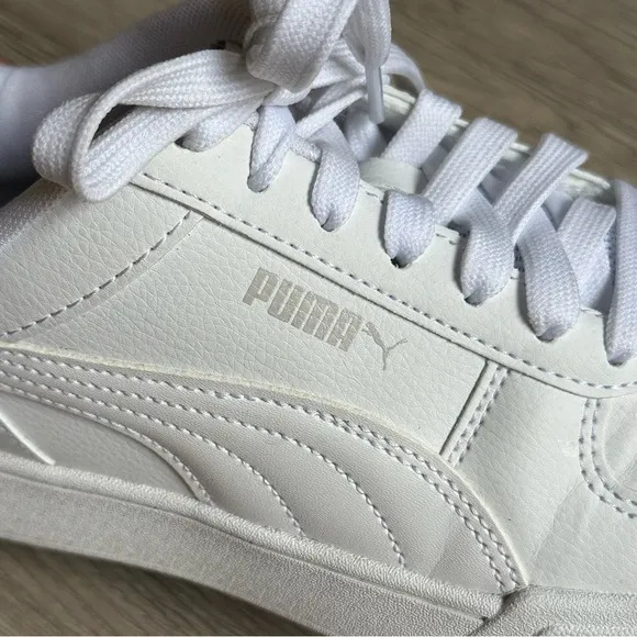 Puma CA Pro Classic All White Sneakers Shoes Forever Better