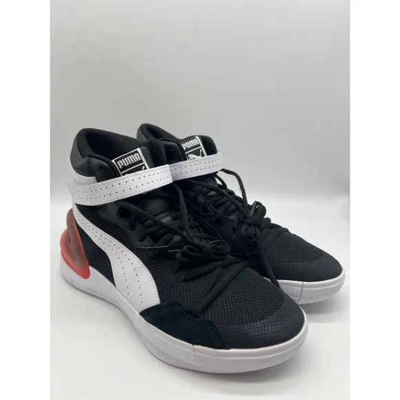Puma Men's Sky Modern 194042 04 Black Basketball Shoes 9.5