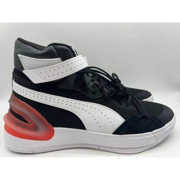 Puma Men's Sky Modern 194042 04 Black Basketball Shoes 9.5