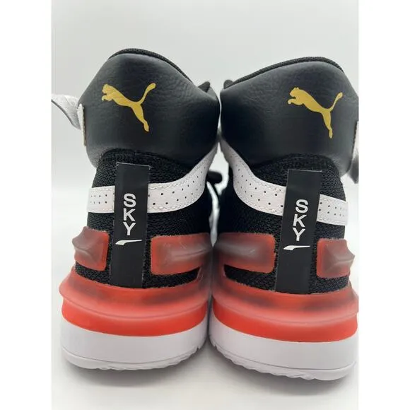 Puma Men's Sky Modern 194042 04 Black Basketball Shoes 9.5