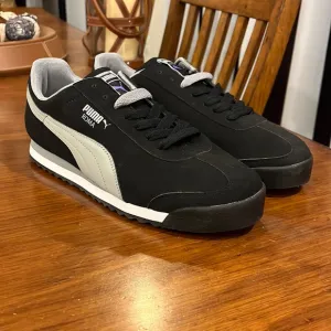 Puma Roma SL NBK 2 shoes sneakers black grey Men’s Size 11.5 new