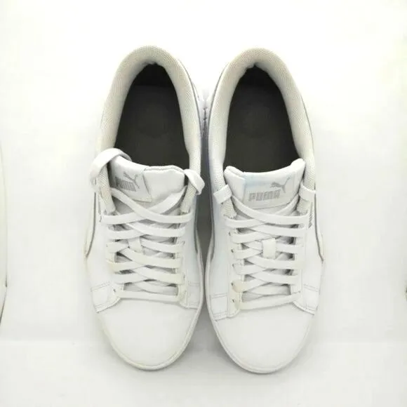 Puma Smash Platform V2 Fashion Sneakers Womens Size 8 White Casual Classic Shoes