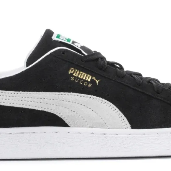 Puma Suede Classic Black and White Men's Shoes