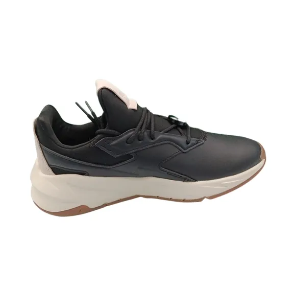 PUMA Women's Fier Nitro Leather Shoes Black/ Pristine Size 7 NEW