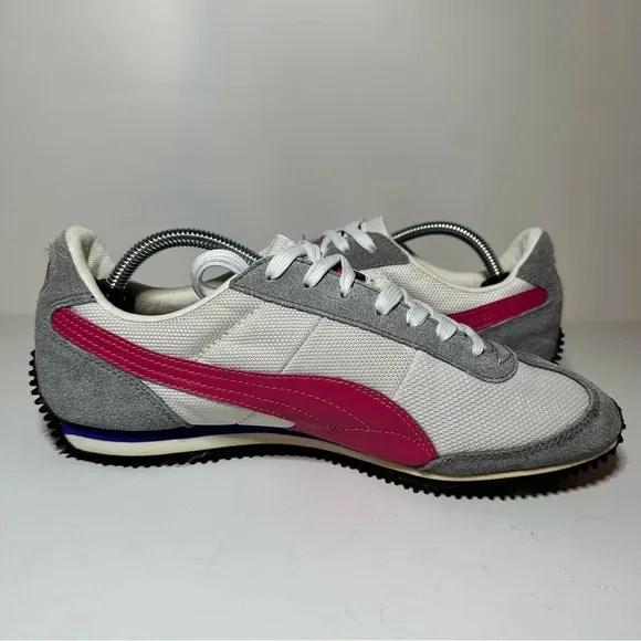 Puma Womens Speeder 185607 01 Gray Casual Shoes Sneakers Size 8