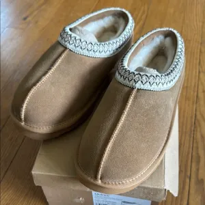 Quince sheepskin clogs NEW