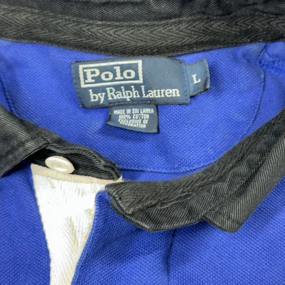 Ralph Lauren Switzerland Winter Cup 2008 Mens Short Sleeve Polo Size Large