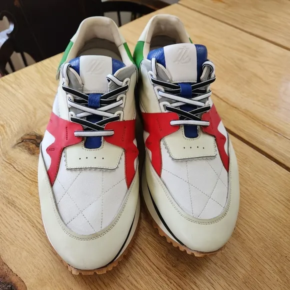 RARE Leizilei Calf Leather Sneakers Mens Size 12 Colorful Platform Shoes Y2k