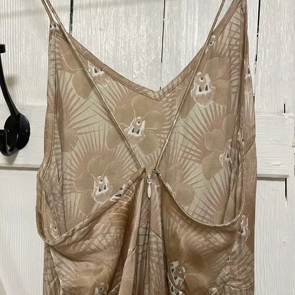 RARE print ACACIA modern pacific Nunu silk dress