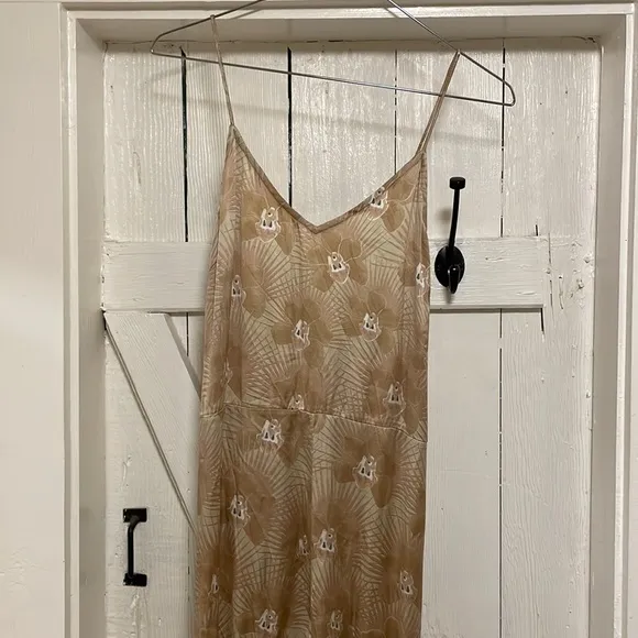 RARE print ACACIA modern pacific Nunu silk dress