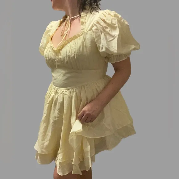 RARE Sample Selkie Portrait of a Lady dress in “Dijon”