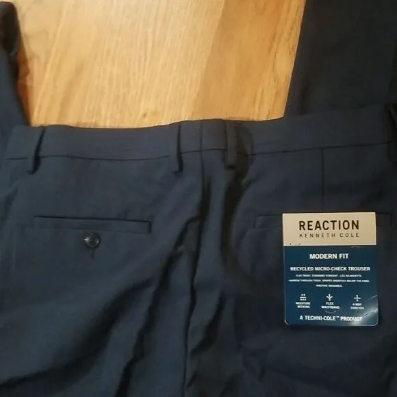 Reaction Kenneth Cole pants 34w x 34L new with tags