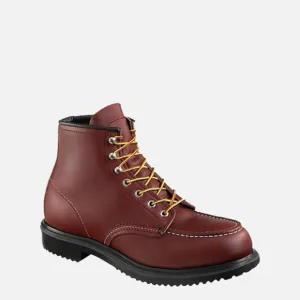Red Wing Made In USA Oil Resistant Long Wear Steel Toe Safety Work Boots Sz 9-12