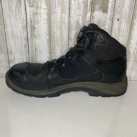 Red Wing Tradesman 5&quot; Waterproof Safety Toe Black Boots Men’s Size 12 D