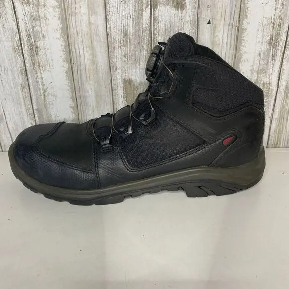 Red Wing Tradesman 5&quot; Waterproof Safety Toe Black Boots Men’s Size 12 D