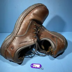 Red Wing Oxford Work Steel Toe Shoes Dark Brown Size 12 D ASTMF 2413-11