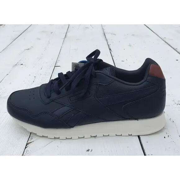 REEBOK CL Harman Run Men’s Size 8 Blue White Running Sneakers Shoes