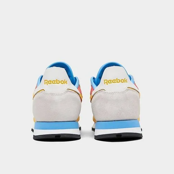Reebok Classic Leather Mens Low Top Casual Shoes Multi GX2847 NEW Sz 11