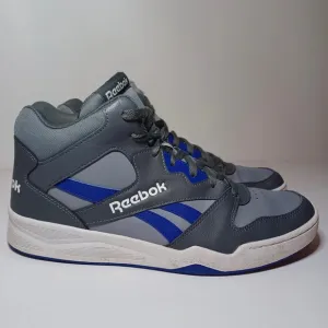 Reebok Men Royal DV6691 Gray Blue Basketball Shoes Sneakers Size 10.5(127 Box 15