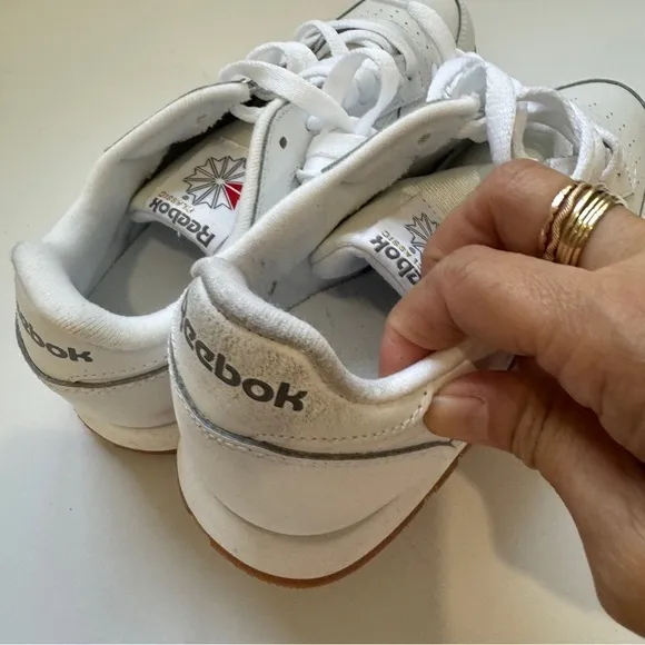 Reebok Mens Classic V69624CWhite Casual Shoes Sneakers NEW