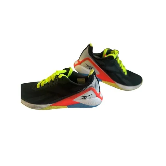 Reebok Nano X1 Training Shoes Women’s 7.5 | Black Neon CrossFit Gym Sneakers