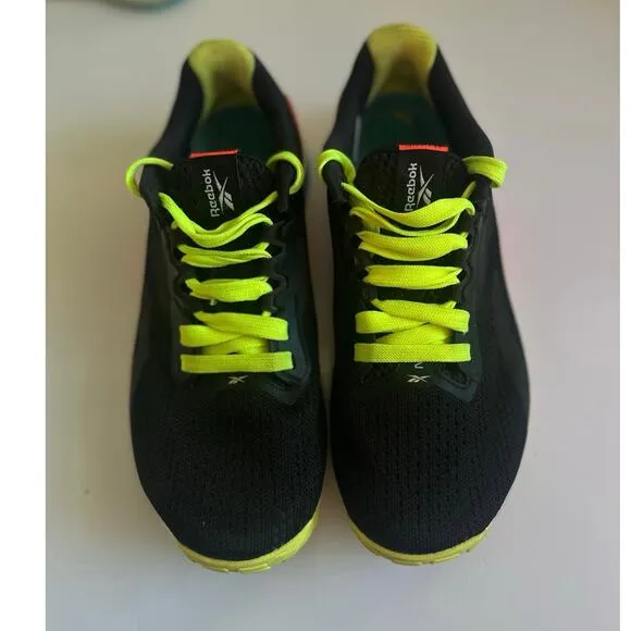 Reebok Nano X1 Training Shoes Women’s 7.5 | Black Neon CrossFit Gym Sneakers