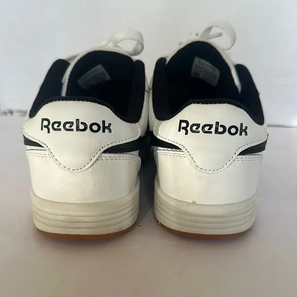 Reebok Royal Techque/Classic White &amp; Navy Sneakers - Men's Size 7.5