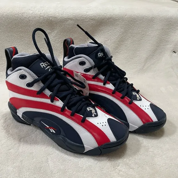 REEBOK SHAQNOSIS USA Unisex Basketball Sneakers Men's 6.5 Women's 8 NEW