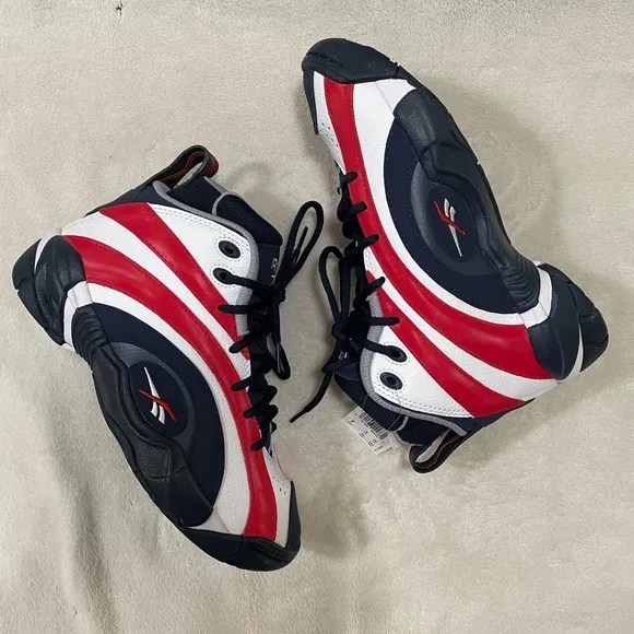 REEBOK SHAQNOSIS USA Unisex Basketball Sneakers Men's 6.5 Women's 8 NEW